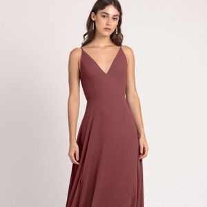 Jenny Yoo Dani Dress Cinnamon Rose